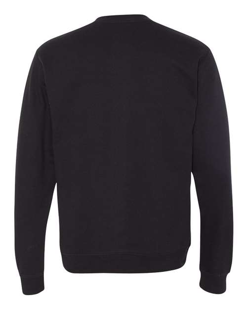 Unisex Midweight Crewneck Sweatshirt — Black