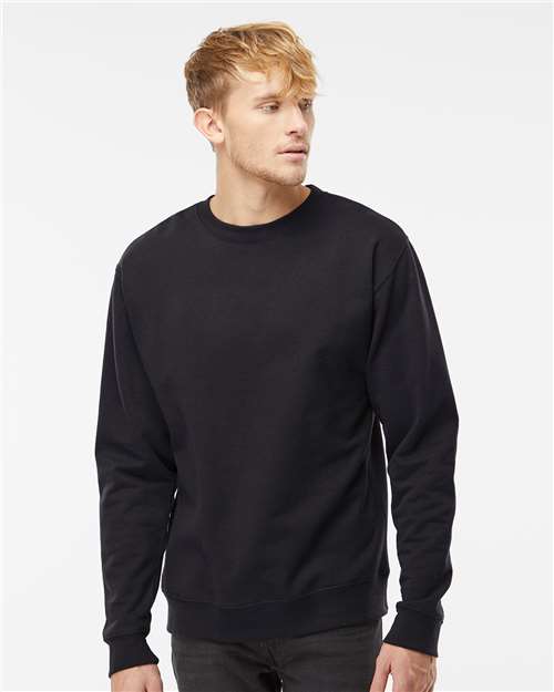 Unisex Midweight Crewneck Sweatshirt — Black