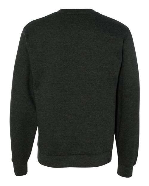 Unisex Midweight Crewneck Sweatshirt — Charcoal Heather