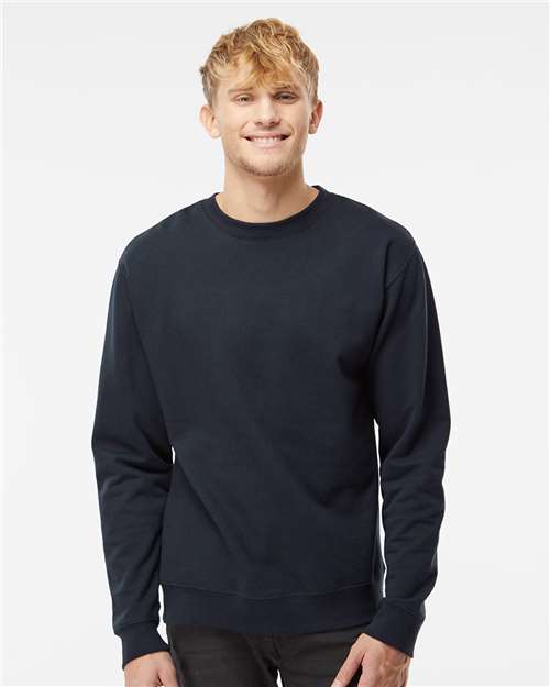 Unisex Midweight Crewneck Sweatshirt — Classic Navy