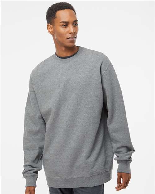 Unisex Midweight Crewneck Sweatshirt — Gunmetal Heather