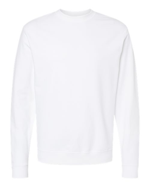 Unisex Midweight Crewneck Sweatshirt — White