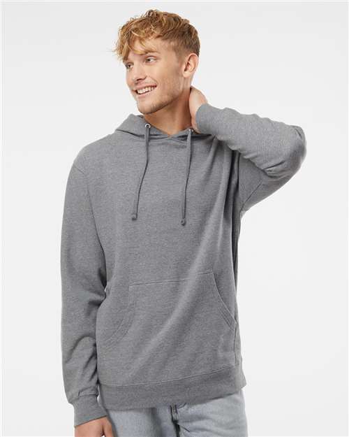 Unisex Midweight Hooded Sweatshirt — Gunmetal Heather