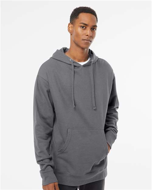 Unisex Midweight Hooded Sweatshirt — Charcoal