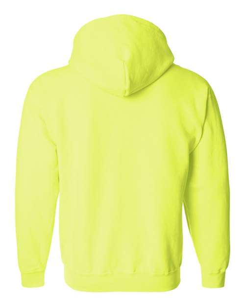 Unisex Heavy Blend™ Full-Zip Hooded Sweatshirt — Safety Green
