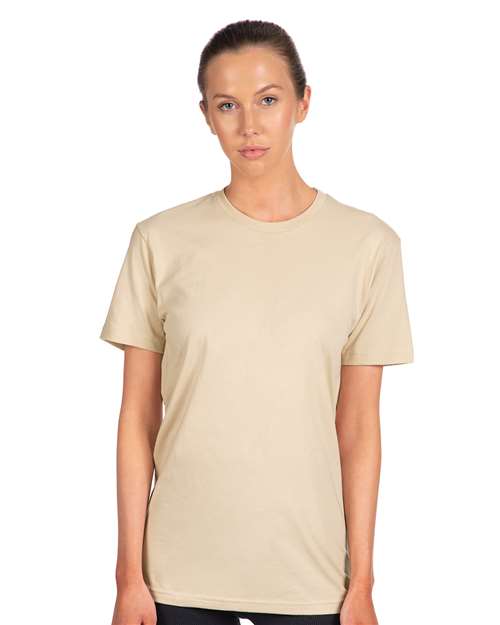 Unisex Cotton Tee — Cream
