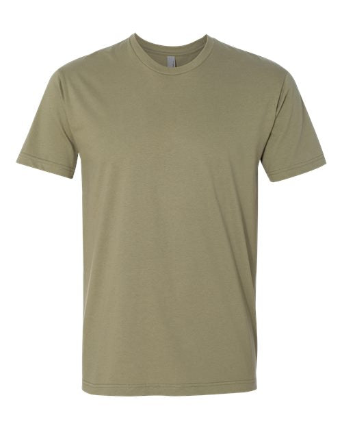 Unisex Cotton Tee — Light Olive