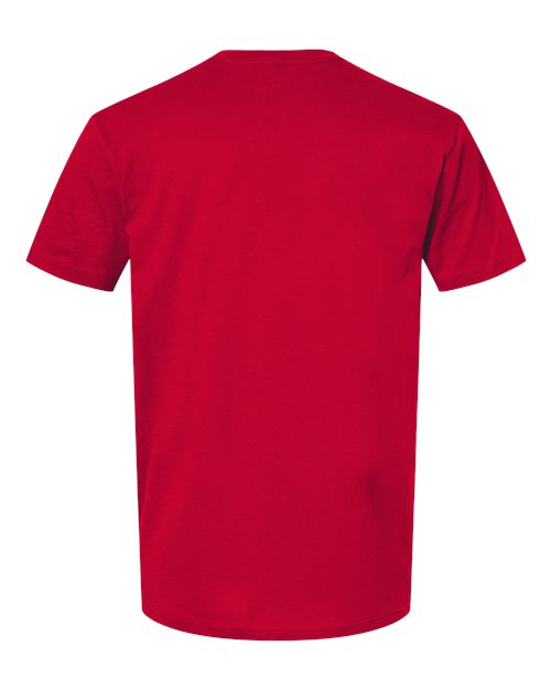 Unisex Cotton Tee — Red