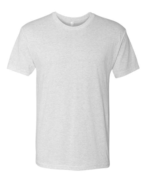 Unisex Triblend Tee — Heather White