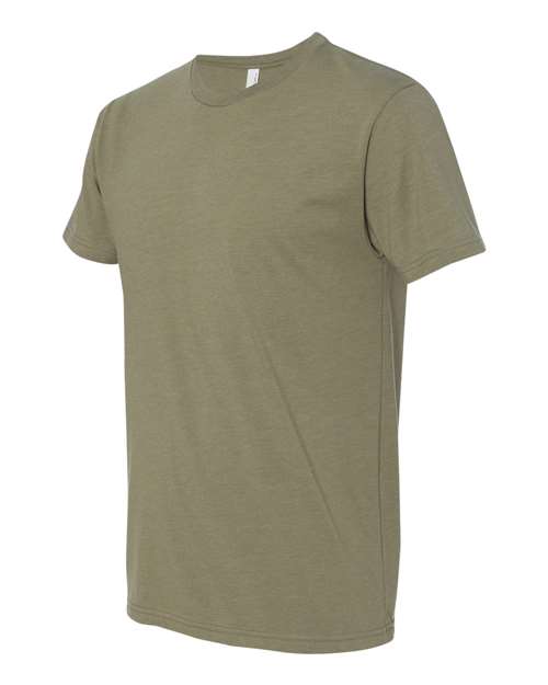 Unisex CVC Tee — Light Olive