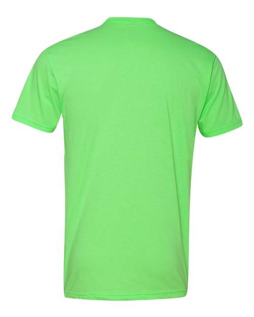 Unisex CVC Tee — Neon Heather Green