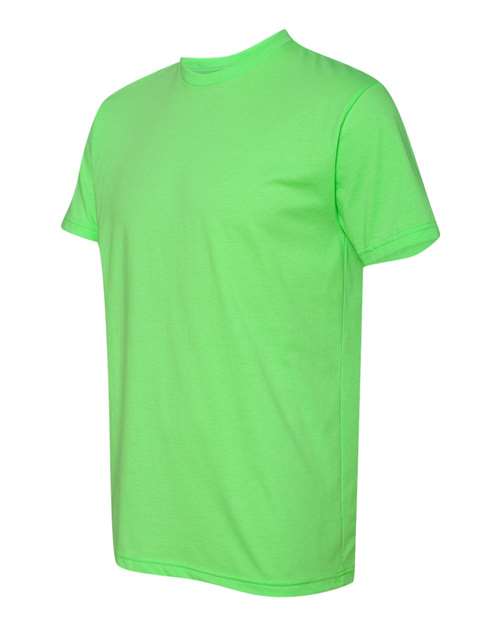 Unisex CVC Tee — Neon Heather Green