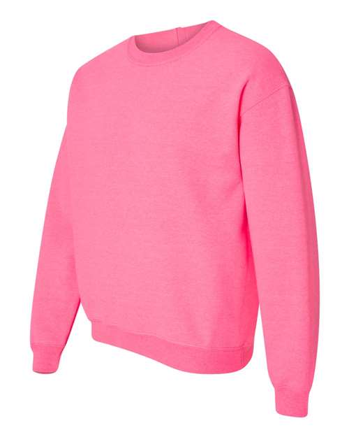 Unisex Heavy Blend™ Crewneck Sweatshirt — Safety Pink