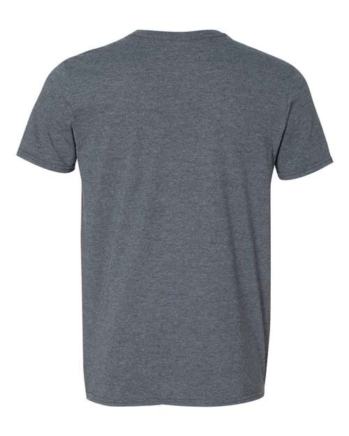 Unisex Softstyle® V-Neck T-Shirt — Dark Heather