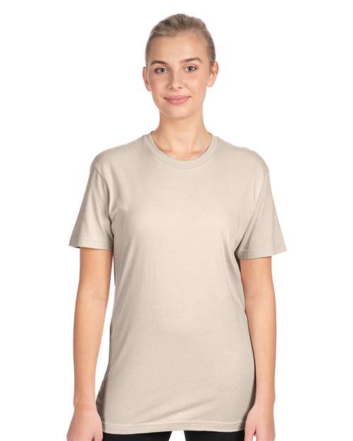 Unisex Cotton Tee — Sand