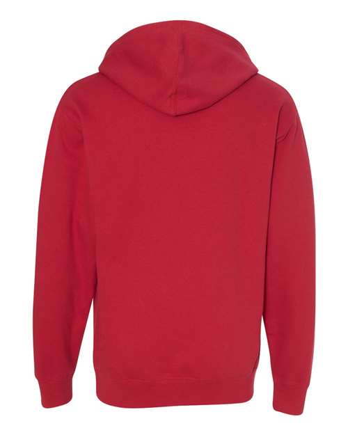Unisex Midweight Hooded Sweatshirt — Red