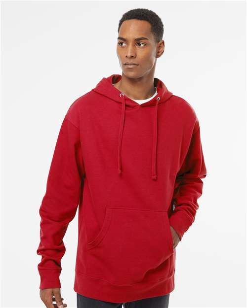 Unisex Midweight Hooded Sweatshirt — Red
