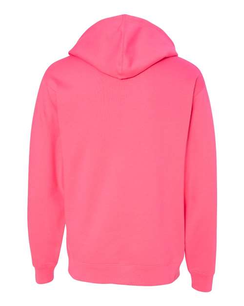 Unisex Midweight Hooded Sweatshirt — Neon Pink