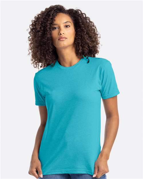 Unisex CVC Tee — Bondi Blue