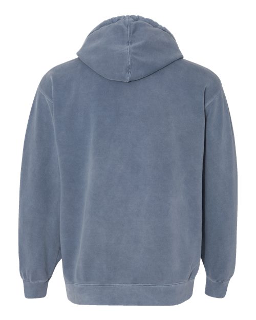 Unisex Garment-Dyed Hooded Sweatshirt — Blue Jean