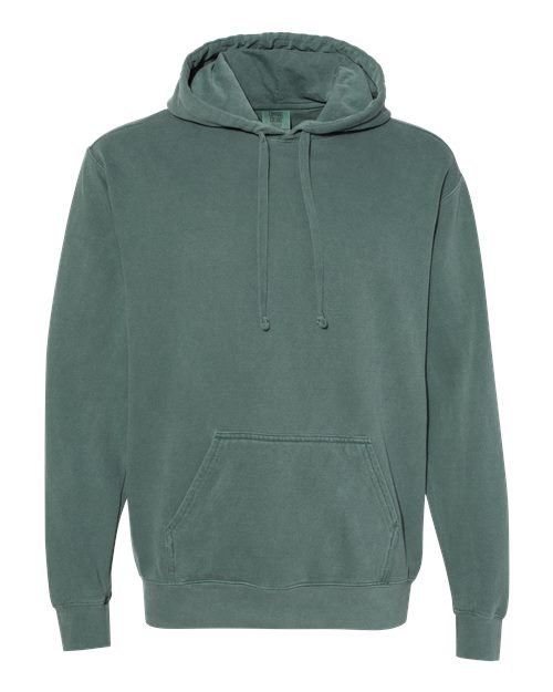 Unisex Garment-Dyed Hooded Sweatshirt — Blue Spruce