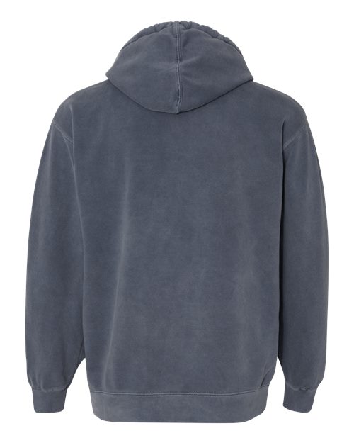 Unisex Garment-Dyed Hooded Sweatshirt — Denim