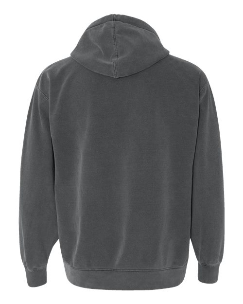 Unisex Garment-Dyed Hooded Sweatshirt — Pepper