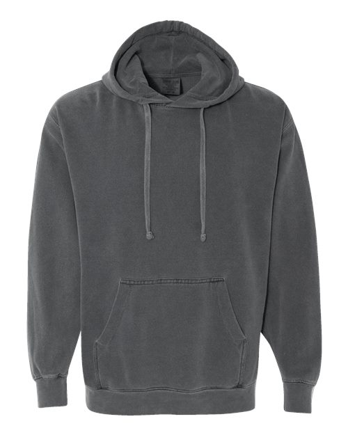 Unisex Garment-Dyed Hooded Sweatshirt — Pepper