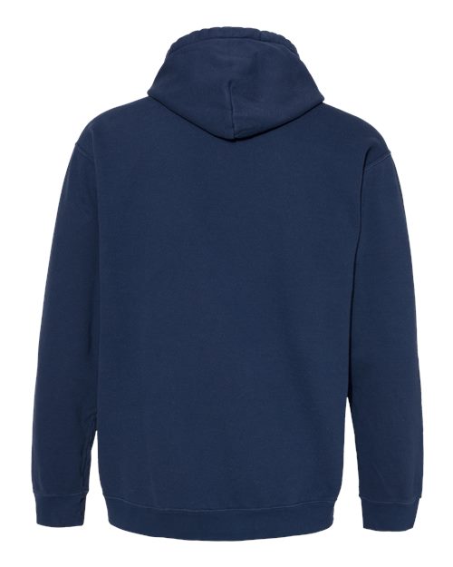Unisex Garment-Dyed Hooded Sweatshirt — True Navy