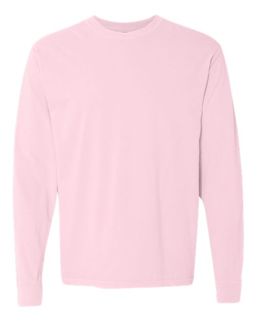 Unisex Garment-Dyed Heavyweight Long Sleeve T-Shirt — Blossom