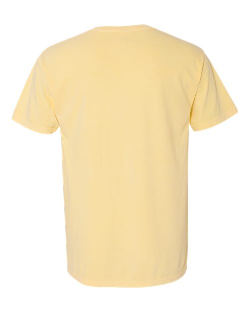 Unisex Garment-Dyed Heavyweight Pocket T-Shirt — Butter