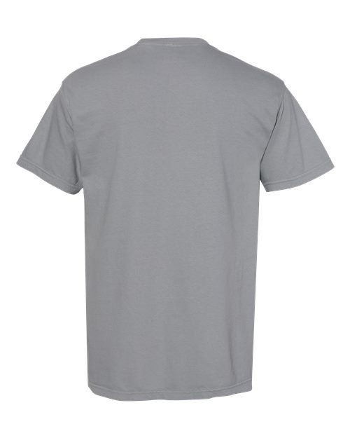 Unisex Garment-Dyed Heavyweight Pocket T-Shirt — Granite