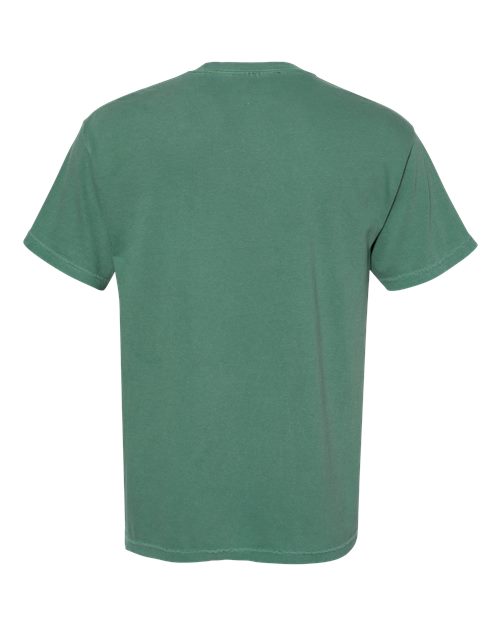 Unisex Garment-Dyed Heavyweight Pocket T-Shirt — Light Green
