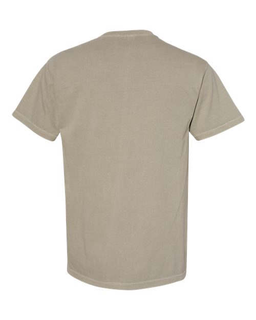 Unisex Garment-Dyed Heavyweight Pocket T-Shirt — Sandstone