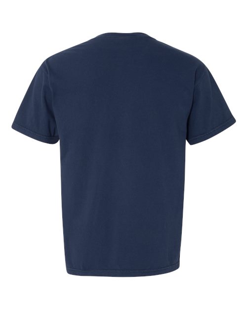 Unisex Garment-Dyed Heavyweight Pocket T-Shirt — True Navy