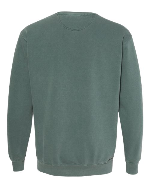 Unisex Garment-Dyed Crewneck Sweatshirt — Blue Spruce