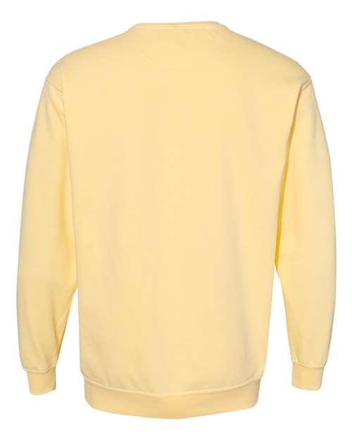 Unisex Garment-Dyed Crewneck Sweatshirt — Butter