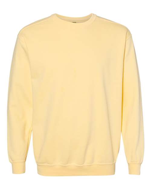 Unisex Garment-Dyed Crewneck Sweatshirt — Butter