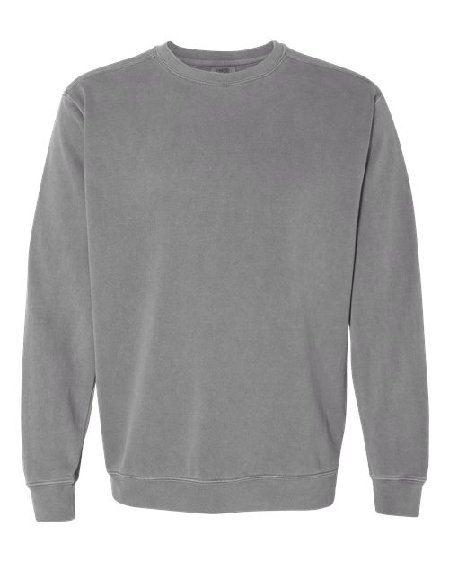 Unisex Garment-Dyed Crewneck Sweatshirt — Grey