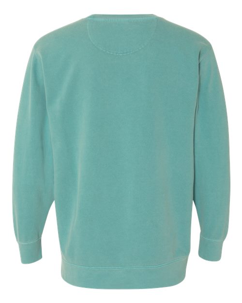 Unisex Garment-Dyed Crewneck Sweatshirt — Seafoam