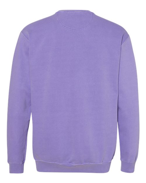 Unisex Garment-Dyed Crewneck Sweatshirt — Violet