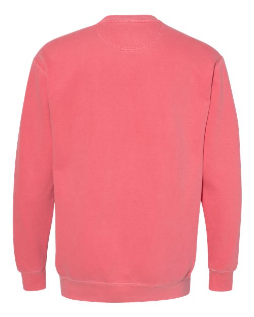 Unisex Garment-Dyed Crewneck Sweatshirt — Watermelon
