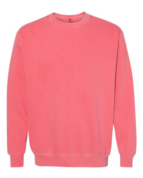 Unisex Garment-Dyed Crewneck Sweatshirt — Watermelon