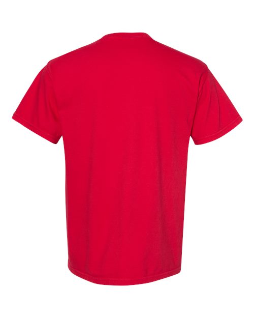 Unisex Garment-Dyed Heavyweight T-Shirt — Red