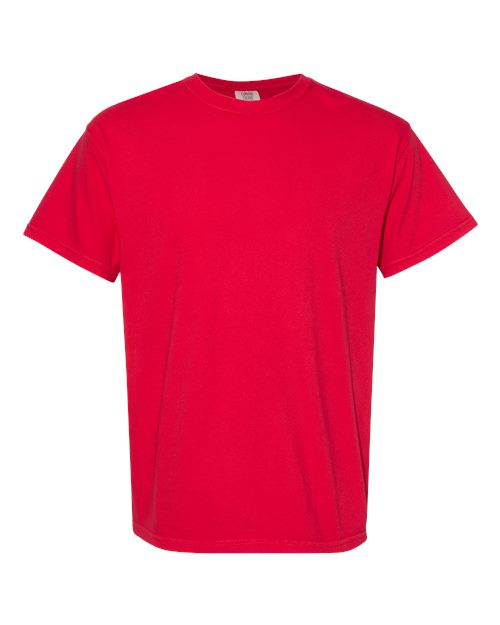 Unisex Garment-Dyed Heavyweight T-Shirt — Red