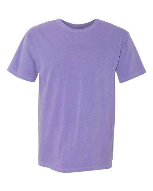 Unisex Garment-Dyed Heavyweight T-Shirt — Violet