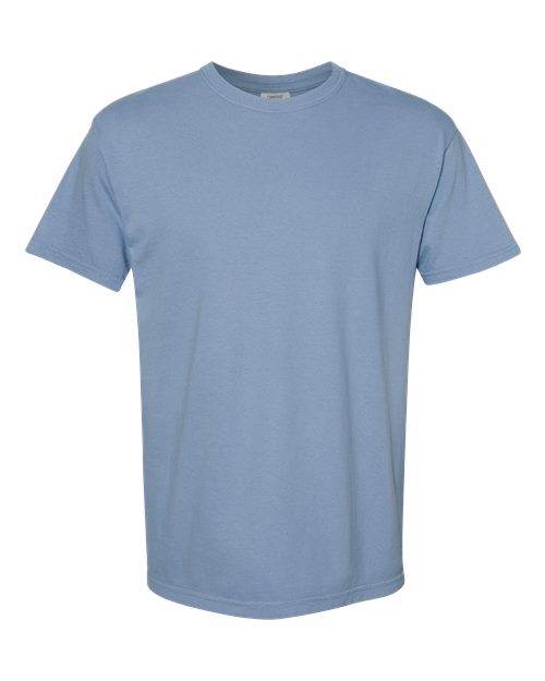 Unisex Garment-Dyed Heavyweight T-Shirt — Washed Denim