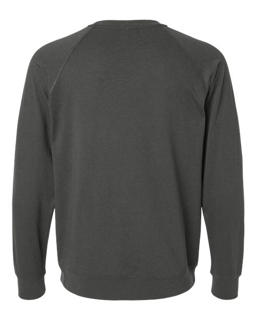Unisex Laguna Raglan Crewneck Sweatshirt — Heavy Metal