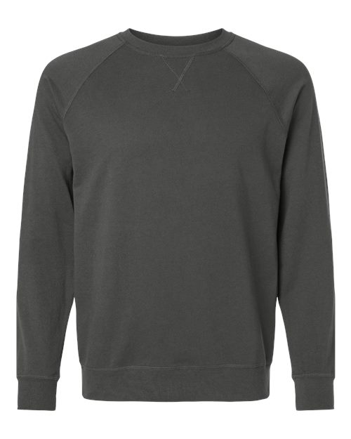 Unisex Laguna Raglan Crewneck Sweatshirt — Heavy Metal
