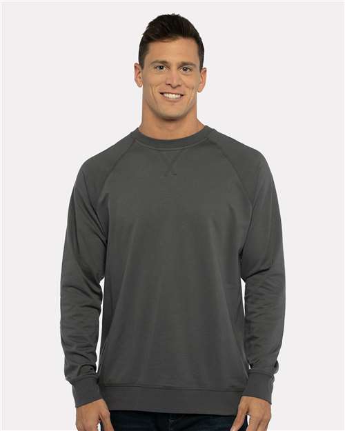 Unisex Laguna Raglan Crewneck Sweatshirt — Heavy Metal
